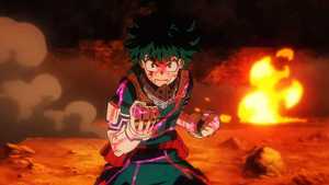 دانلود نسخه دوبله فارسی انیمیشن سینمایی مدرسه قهرمانانه من : ظهور قهرمانان My Hero Academia : Heroes Rising با بهترین کیفیت و ژانر اکشن