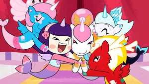 تماشا یا دانلود نسخه دوبله فارسی انیمیشن سریالی جدید پری های دریایی تک شاخ Mermicorno : starfall با کیفیت بالا