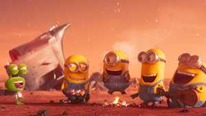 تماشای رایگان کارتون مینیون ها جدید گیر افتاده روی ماه Mooned 2023 بسیار خنده دار