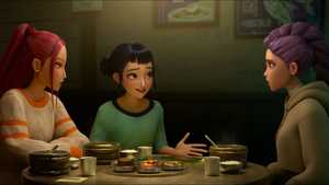 پخش آنلاین کارتون جدید شکارچیان شیاطین کی پاپ KPop Demon Hunters 2025 دوبله فارسی کامل ژانر ماجراجویانه