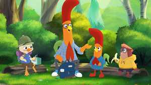 دانلود قسمت 1 تا قسمت آخر سریال مرغ کنجکاو Interrupting Chicken دوبله فارسی با بهترین کیفیت