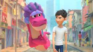 دین و اژدها در کارتون سینمایی wish dragon