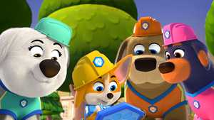 تماشای کیفیت عالی و کامل فصل اول سریال کارتونی و ماجراجویانه سگ های سازنده Pupstruction 2023 با دوبله فارسی