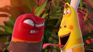 دانلود انیمیشن سینمایی جزیره لاروا 2 The Larva Island Movie مناسب تماشای خانوادگی با دوبله فارسی کامل و همراه با صحنه های کمدی