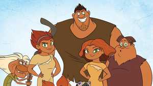 دانلود انیمیشن سریالی ظهور غارنشینان Dawn of the Croods با دوبله فارسی کامل با کیفیت عالی
