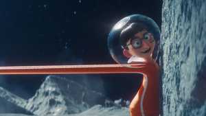 دانلود انیمیشن کوتاه و بسیار خنده دار صامت گیر افتاده بر ماه Mooned 2023 مناسب برای بچه های کوچک