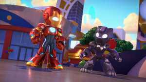 تماشای رایگان قسمت اول تا قسمت آخر کارتون جدید مرد آهنی و دوستان بی نظیرش Iron Man and his Awesome Friends 2025 دوبله فارسی