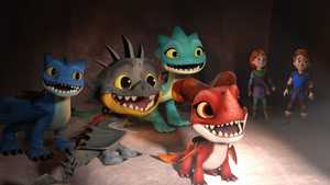 دانلود دوبله فارسی کامل کارتون ماجراجویانه اژدها سواران نجات Dragons : Rescue Riders : Hunt for the Golden با کیفیت عالی