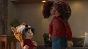 دانلود انیمیشن خانوادگی و کمدی و صامت بره ناقلا : پرواز قبل از کریسمس Shaun the Sheep : The Flight Before Christmas 2021