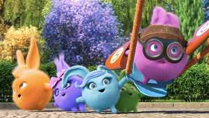 خرگوش های کوچک توربو، بیگ بو، آیریس، شاینی، و هوپر در کارتون سانی بانیز