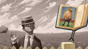 کتاب های پرنده آقای موریس لسمور The Fantastic Flying Books of Mr. Morris Lessmore (2011)