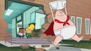 تماشای رایگان کارتون ماجراهای شگفت انگیز کاپیتان زیرشلواری به صورت کامل The Epic Tales of Captain Underpants با دوبله فارسی در ژانر ماجراجویانه
