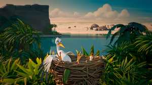 دانلود انیمیشن سینمایی جدید ریچارد لک لک و اسرار جواهر بزرگ Richard the Stork and the Mystery of the Great Jewel 2023 با دوبله فارسی