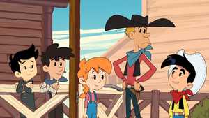 تماشای آنلاین همه قسمت های سریال لوک کوچولوی خوش شانس Kid Lucky دوبله فارسی با کیفیت عالی