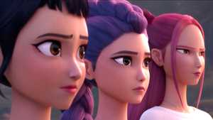 تماشای رایگان انیمیشن جدید شکارچیان شیاطین کی پاپ KPop Demon Hunters 2025 دوبله فارسی با کیفیت بالا