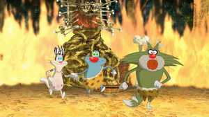 تماشای انیمیشن سینمایی Oggy and the Cockroaches The Movie