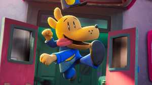 تماشای آنلاین انیمیشن خنده دار سینمایی مرد سگی Dog Man 2025 با دوبله فارسی