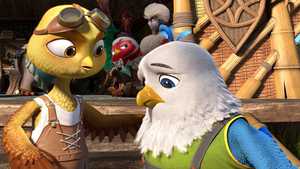 تماشای آنلاین کارتون خنده دار و فانتزی سینمایی منقار طلایی Goldbeak 2023 با دوبله فارسی کامل