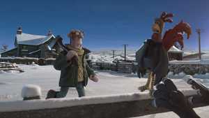 تماشای آنلاین کارتون سینمایی بی کلام و کمدی ماجراجویانه بره ناقلا : پرواز قبل از کریسمس Shaun the Sheep : The Flight Before Christmas 2021 با کیفیت عالی