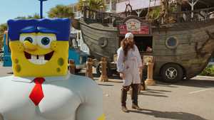 تماشای فیلم باب اسفنجی بیرون از آب با دوبله فارسی