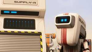 برن - ای Burn-E (2008)