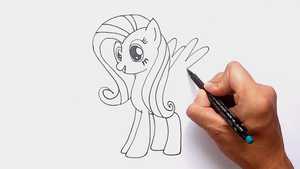 دانلود برنامه کودک آسان نقاشی پونی کوچولو با رنگ How To Draw Little Pony 2025 مناسب برای بچه‌های کوچک