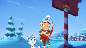 دانلود انیمیشن ماجراجویانه گلیستن و ماموریت شاد Glisten and the Merry Mission 2023 با دوبله فارسی مناسب تماشای خانوادگی