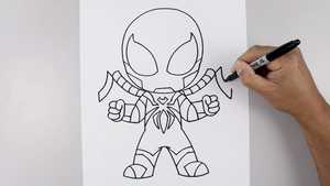 تماشا یا دانلود همه قسمت های برنامه کودک نقاشی گام به گام اسپایدرمن راحت و آسان How To Draw Spider-Man 2025