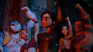 دانلود انیمیشن ماجراجویانه قهرمانان ماسک طلایی Heroes of the Golden Masks 2023 با دوبله فارسی بسیار خنده دار