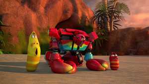 تماشای انیمیشن سینمایی و خنده دار جزیره لاروا The Larva Island Movie با کیفیت عالی و دوبله فارسی کامل
