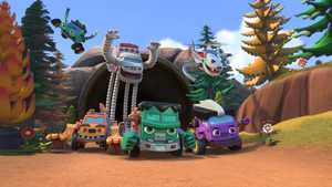 دانلود فصل اول قسمت اول تا قسمت آخر کارتون چرخ های هیولایی Mighty MonsterWheelies 2024 با دوبله فارسی کامل