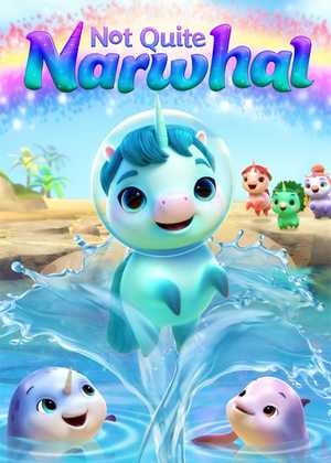 نهنگ تک شاخ متفاوت Not Quite Narwhal