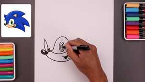 تماشای برنامه کودک جدید نقاشی سونیک How To Draw Sonic the Hedgehog 2025 به صورت گام به گام