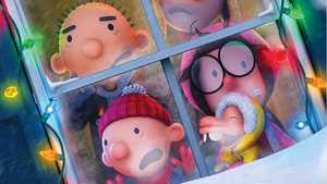 تماشای بهترین کیفیت انیمیشن سینمایی جدید خاطرات کریسمس یک بچه چلمن تب کابین Diary of a Wimpy Kid Christmas Cabin Fever 2023 با دوبله فارسی