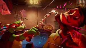 دانلود بهترین کیفیت کارتون سینمایی جدید لاک پشت های نینجا شورش جهش یافته ها Teenage Mutant Ninja Turtles Mutant Mayhem 2023 ژانر اکشن ماجرجویانه با دوبله فارسی