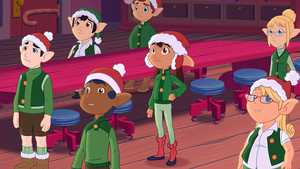 دانلود کارتون گلیستن و ماموریت شاد Glisten and the Merry Mission 2023 با دوبله فارسی ژانر ماجراجویانه