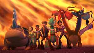 دانلود کارتون اژدهایان نه قلمرو قسمت 1 دوبله فارسی کامل