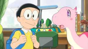 تماشای آنلاین کارتون سینمایی دورامون : دایناسورهای جدید نوبیتا Nobita's New Dinosaur با دوبله فارسی کامل
