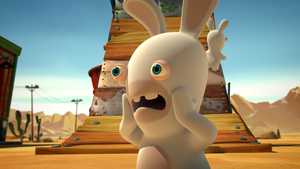 دانلود قسمت آخر فصل 1 کارتون خرگوش های بازیگوش Rabbids Invasion ژانر کمدی با کیفیت بالا