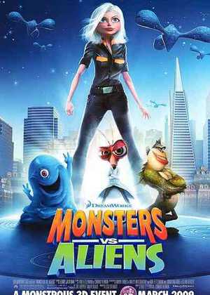 هیولاها علیه بیگانگان Monsters vs Aliens