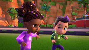 دانلود انیمیشن سریالی جدید آیرون من و دوستان بی نظیرش Iron Man and his Awesome Friends 2025 دوبله فارسی کامل ژانر کمدی