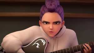 تماشا یا دانلود نسخه دوبله فارسی کارتون سینمایی اکشن کی پاپ شکارچیان شیاطین KPop Demon Hunters 2025