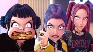 دانلود کارتون جدید شکارچیان شیاطین کی پاپ KPop Demon Hunters 2025 دوبله فارسی کامل مناسب تماشا همراه خانواده